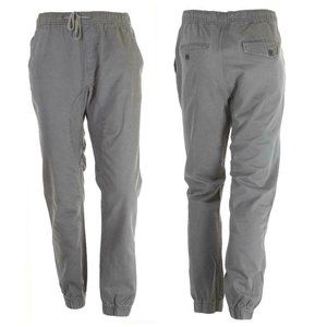 ECKO UNLTD. 36 x 30 Gray Slim Fit Joggers Casual Pants Cuffed Leg 100% Cotton